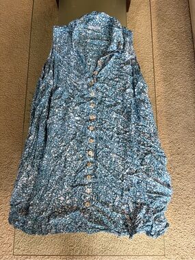 💜 Blue Sky Sleeveless Top